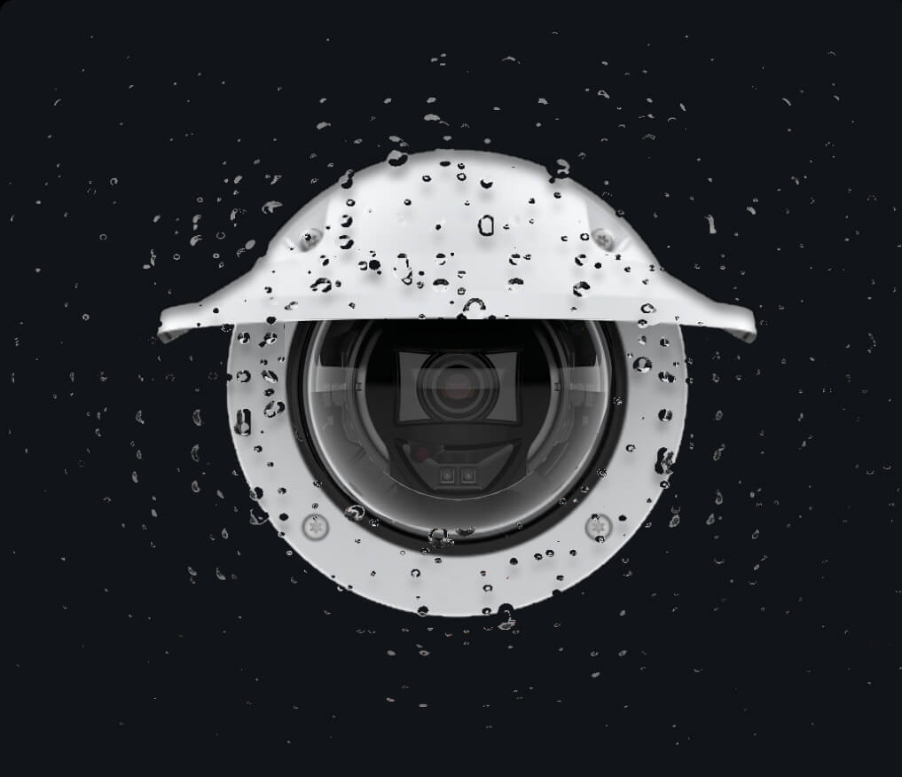 A Focus Point camera in the rain.