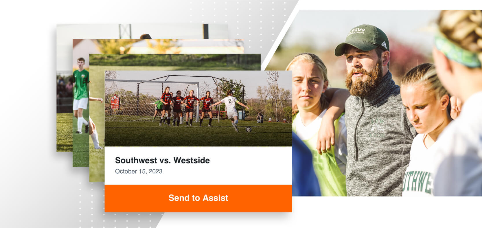 Selection of videos to be sent to Hudl Assist